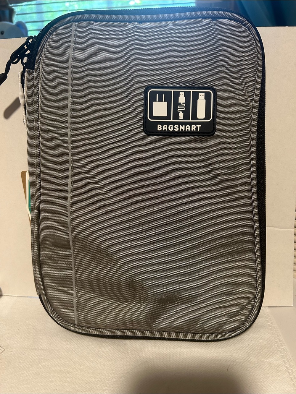 Gray Electronic Organizer Pouch for anyone
